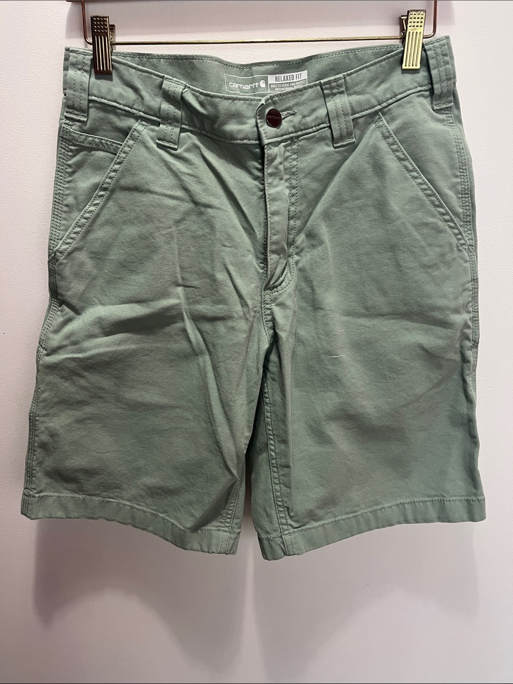 Men’s Carhartt Rugged Flex Relaxed Fit Canvas Work Shorts Size 30
